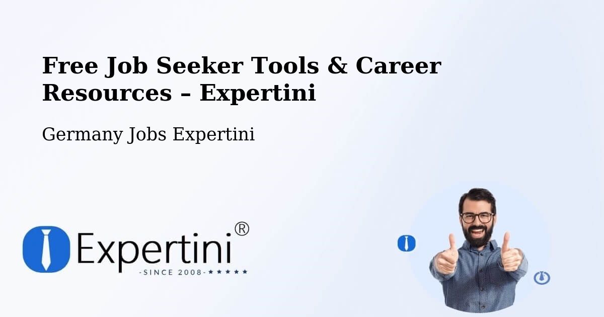 Free Job Seeker Tools & Career Resources – Speyer - Speyer, Germany Jobs Expertini